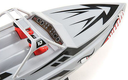 ProBoat Sprintjet 9" Self-Righting Jet Boat Brushed RTR, (Silver) (PRB08045T1) Horizon Hobby
