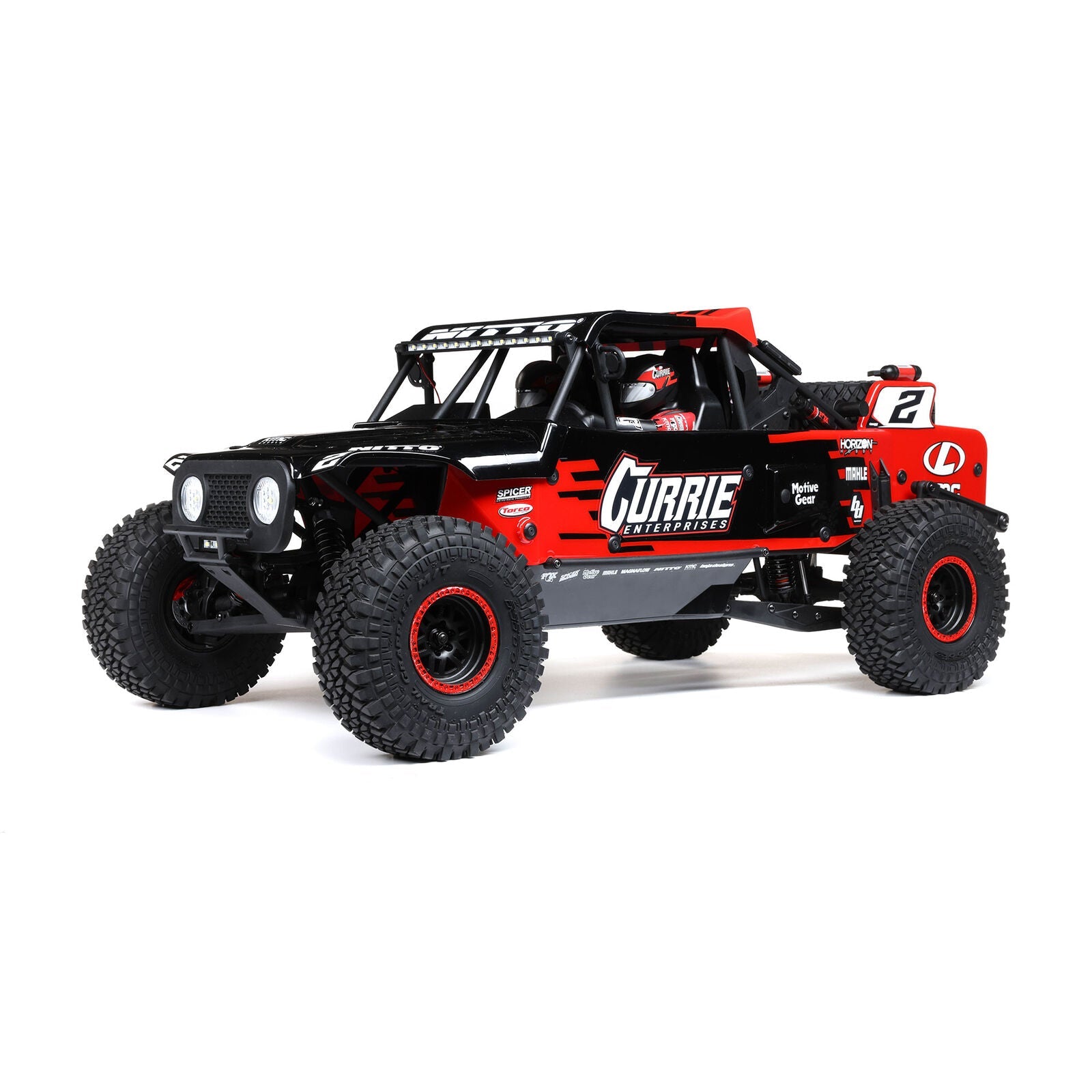 LOSI 1/10 Hammer Rey U4 4WD Rock Racer Brushless RTR with Smart and AVC (LOS03030T1) Horizon Hobby