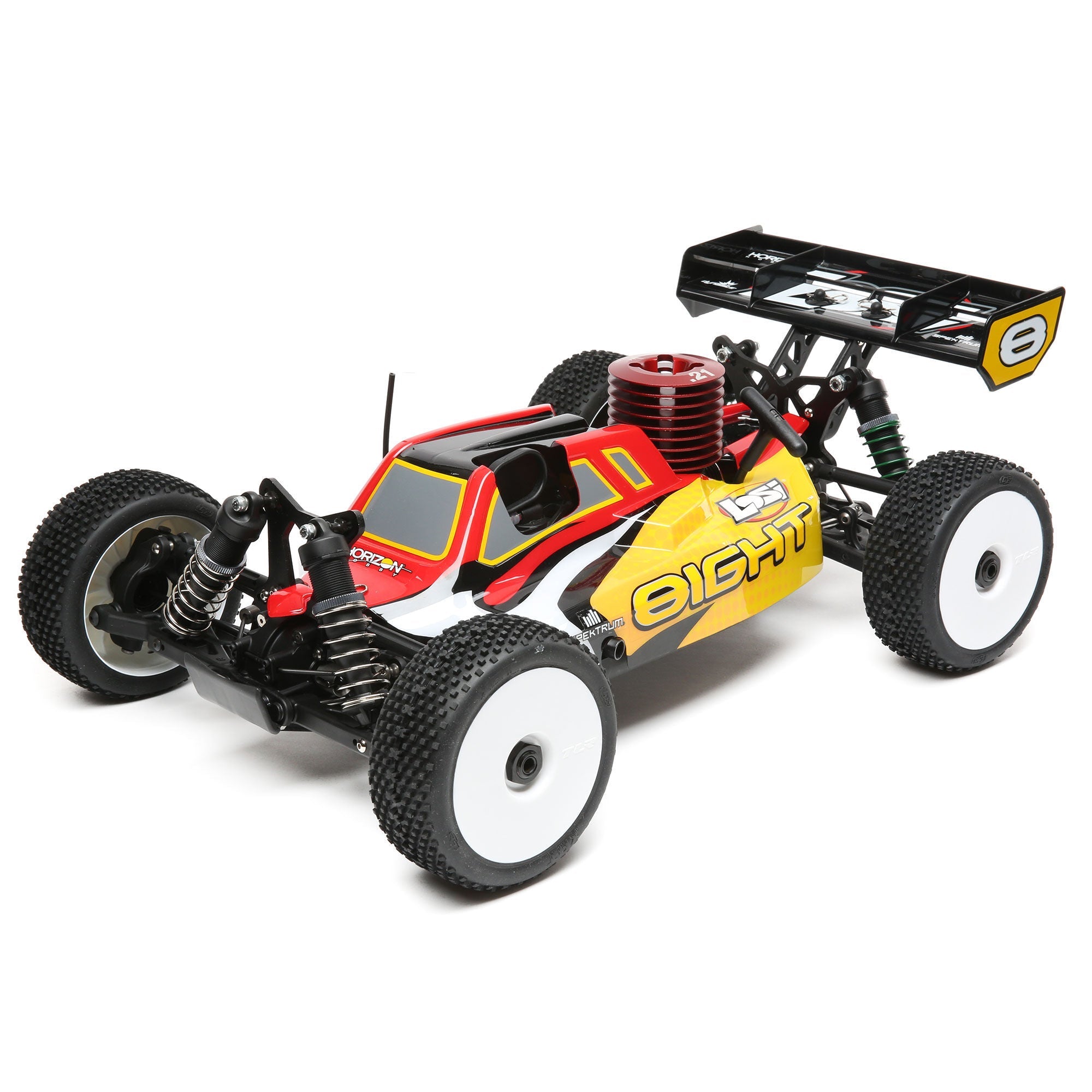 LOSI 8IGHT Nitro RTR: 1/8 4WD Buggy (LOS04010V2) Horizon Hobby