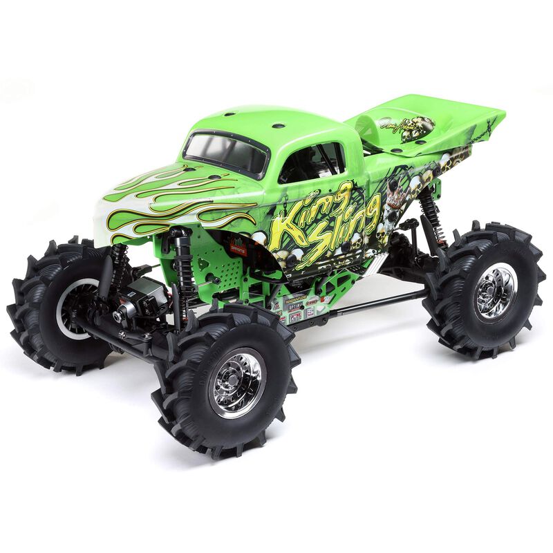 LOSI LMT 4WD Solid Axle Mega Truck Brushless RTR, King Sling (LOS04024T1) Horizon Hobby