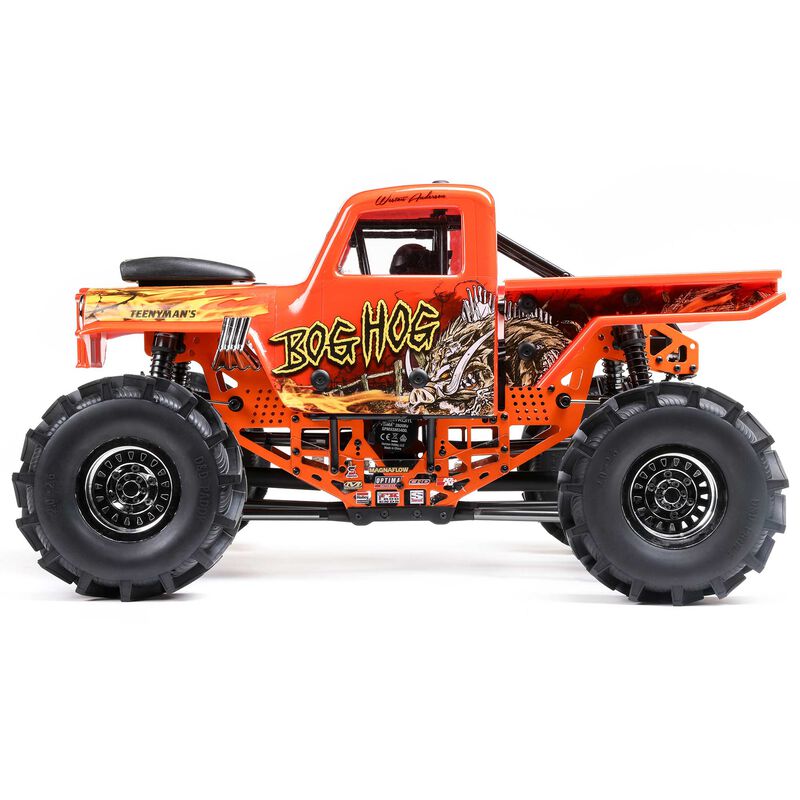 LOSI LMT 4WD Solid Axle Mega Truck Brushless RTR, Bog Hog (LOS04024T2) Horizon Hobby