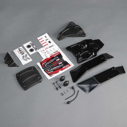 LOSI Painted Body Set, Red: Lasernut U4 (LOS230076) Horizon Hobby