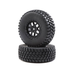LOSI 1/10 Alpine Front/Rear 2.2/3.0 Pre-Mounted Tires, 12mm Hex (2): Baja Rey (LOS43025) Horizon Hobby