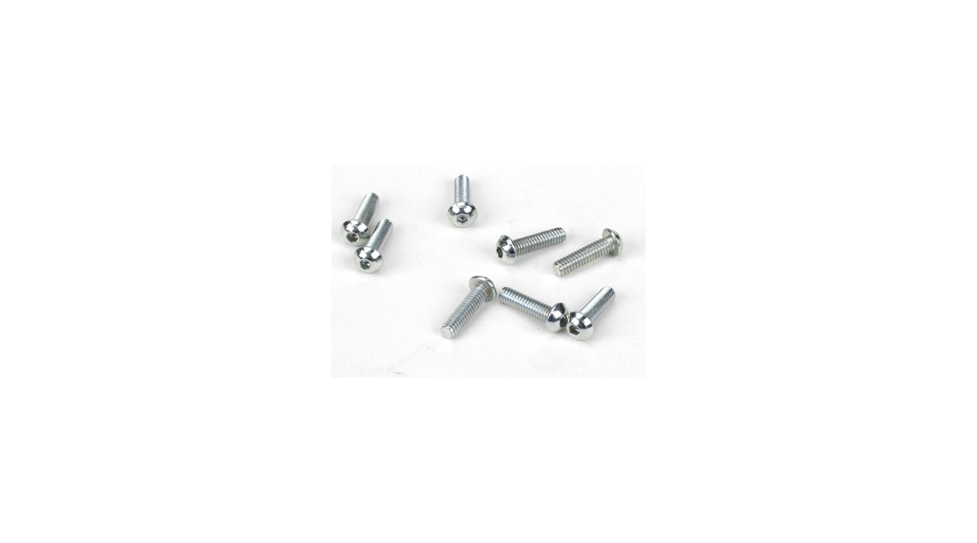 LOSI Button Head Screws, 5-40 x 1/2" (8) (LOSA6278) Horizon Hobby