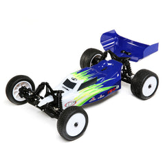 LOSI 1/16 Mini-B Brushed RTR 2WD Buggy (Blue White) (LOS01016T1) Horizon Hobby