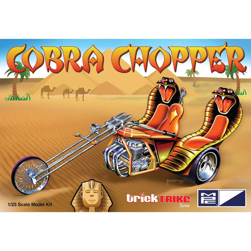 MPC 1/25 Cobra Chopper (Trick Trikes Series) Model Kit (MPC896) Horizon Hobby