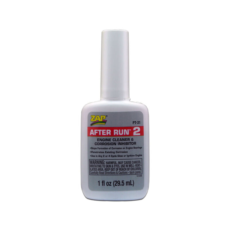 Zap After Run 2 Engine Cleaner and Corrosion Inhibitor, 1 oz (PAAPT31) Horizon Hobby