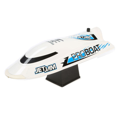 ProBoat Jet Jam 12" Pool Racer, White: RTR (PRB08031T2) Horizon Hobby