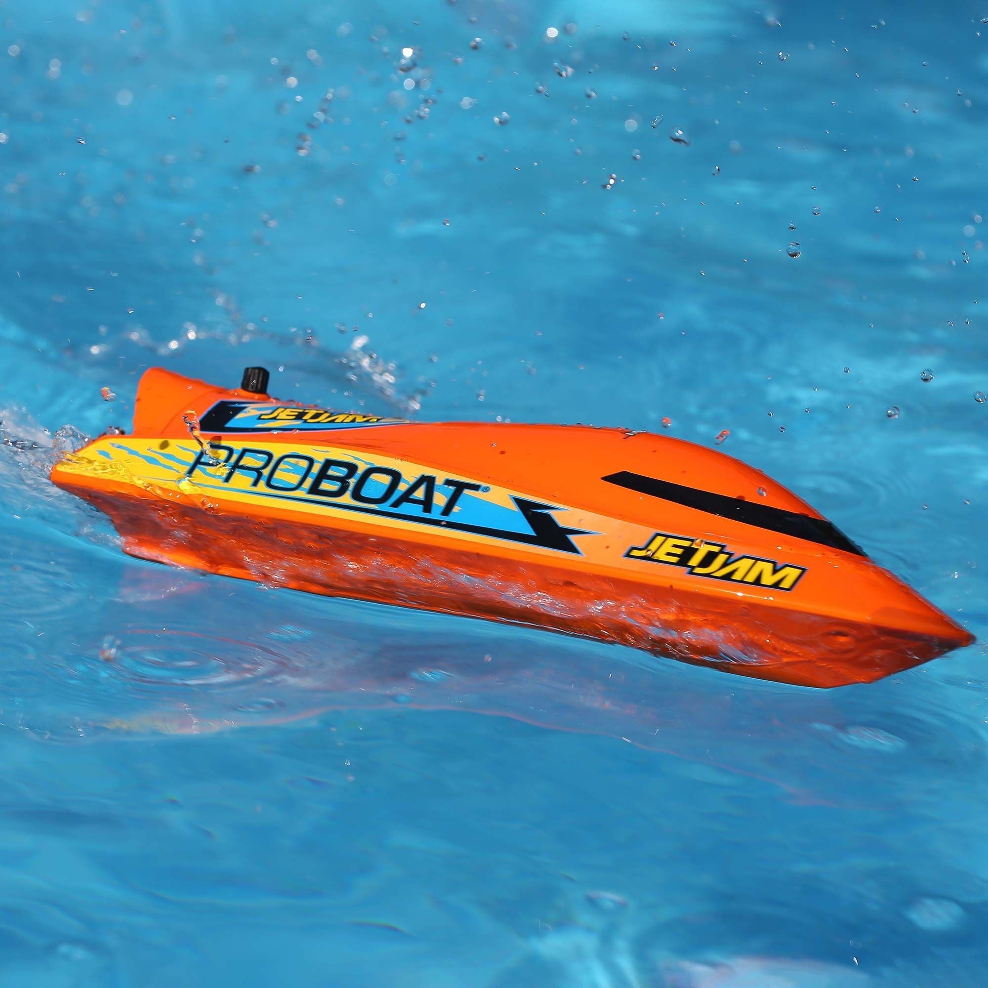 ProBoat Jet Jam V2 12" Self-Righting Pool Racer Brushed RTR (PRB08031V2T1) Horizon Hobby