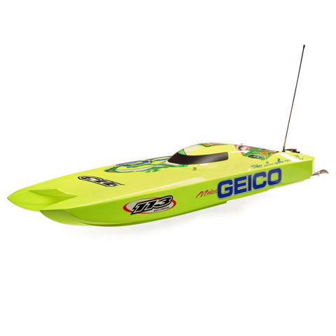 ProBoat Miss GEICO Zelos 36" Twin Brushless Catamaran RTR (PRB08040) Horizon Hobby