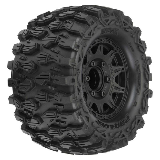 Pro-Line Hyrax 2.8" Mounted F/R Tires, Black 6x30: Stampede (PRO1019010) Horizon Hobby