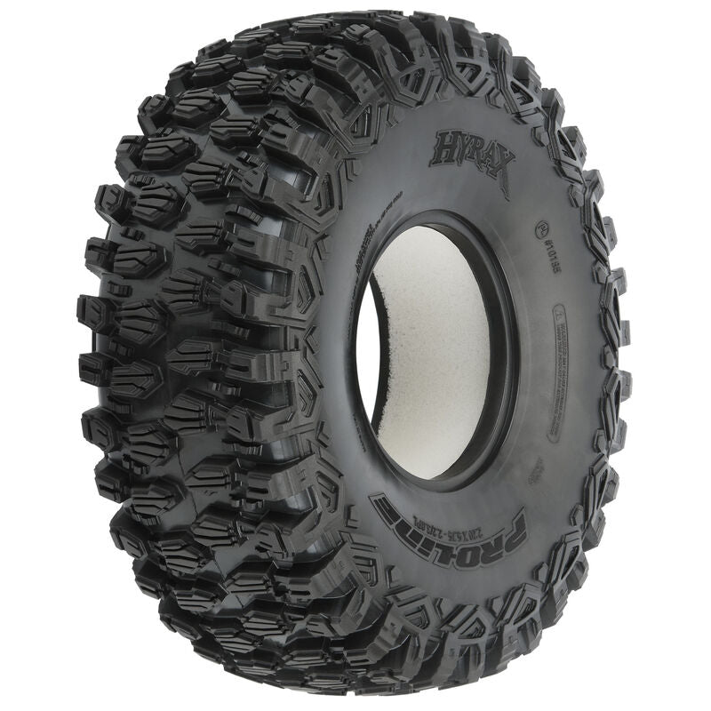 Pro-Line 1/10 Hyrax U4 Predator Front/Rear 2.2"/3.0" Rock Racing Tires (2) (PRO1019503) Horizon Hobby