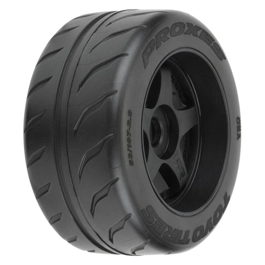 Pro-Line 1/7 Toyo Proxes R888R S3 Rear 53/107 2.9" BELTED Mounted 17mm 5-Spoke (2) (PRO1020010) Horizon Hobby
