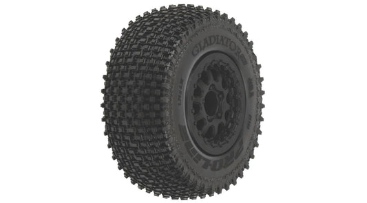 Pro-Line Gladiator SC 2.2 3.0 M2 Mnt Renegade Whl Blk SLH (PRO116913) Horizon Hobby