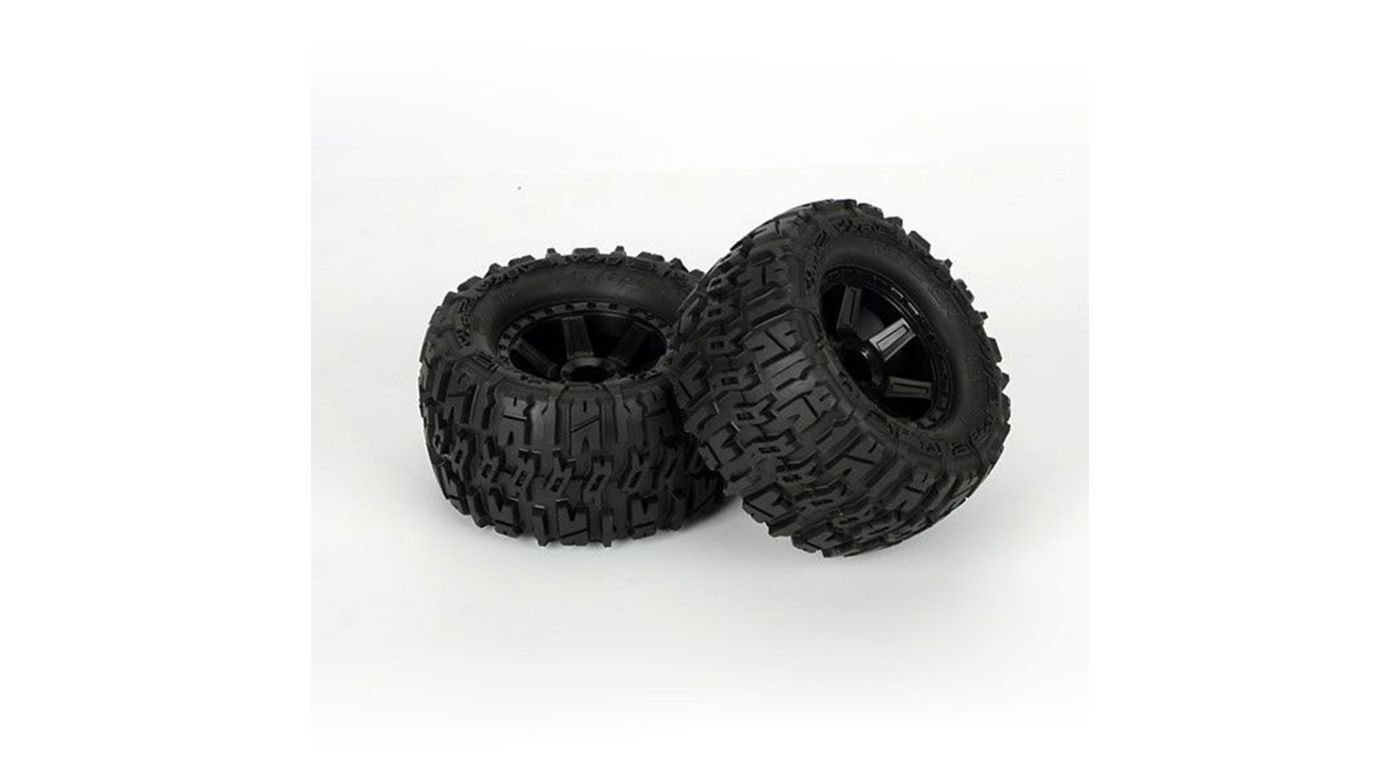 Pro-Line Fr,R Trencher 2.8 Mnt Desperado Blk Whl: NST,NRU (PRO117012) Horizon Hobby