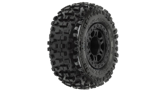 Pro-Line Fr Badlands SC 2.2/3.0 M2 Mnt Split Six Whl(2): SLH (PRO118221) Horizon Hobby