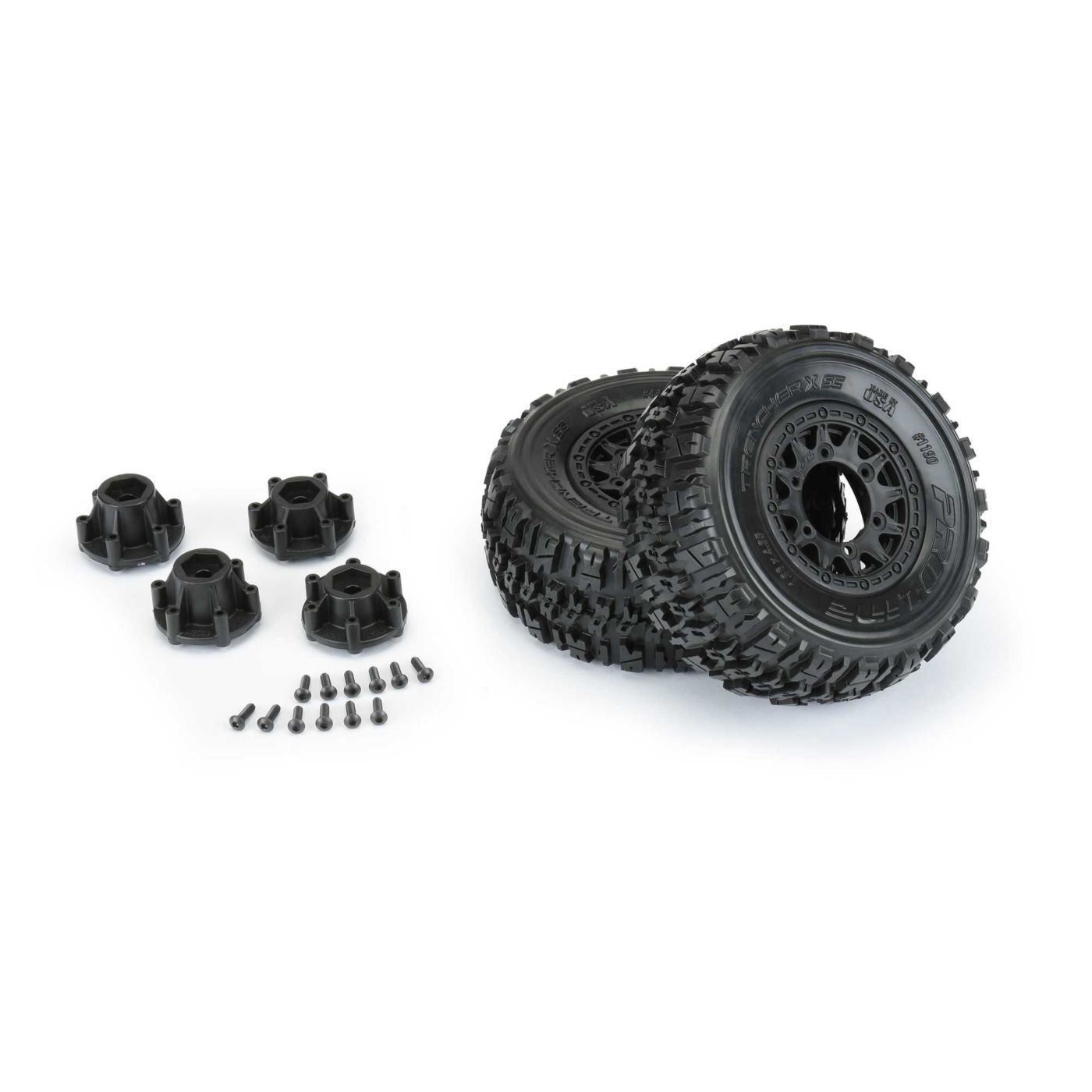 Pro-Line Trencher X SC MTD Raid Tires, 6x30 (2): Slash 2WD, 4WD F/R (PRO119010) Horizon Hobby