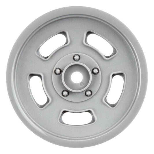 Pro-Line 2792-05 : 1/10 Slot Mag Drag Spec 2.2" Front Wheels, Stone Gray (2): Slash 2WD, DR10 (PRO279205) Horizon Hobby