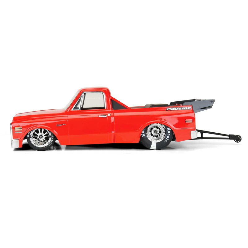 Pro-Line Clear Body, 1972 Chevy C-10: Slash 2WD Drag Car, AE DR10 (PRO355700) Horizon Hobby