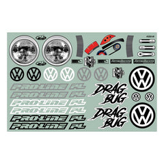 Pro-Line 1/10 Volkswagen Bug Clear Body Short Course Drag (PRO355800) Horizon Hobby