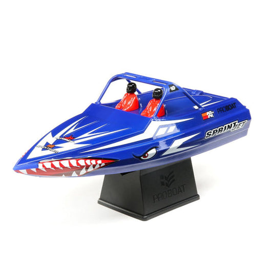 ProBoat Sprintjet 9" Self-Righting Jet Boat Brushed RTR, (Blue) (PRB08045T2) Horizon Hobby