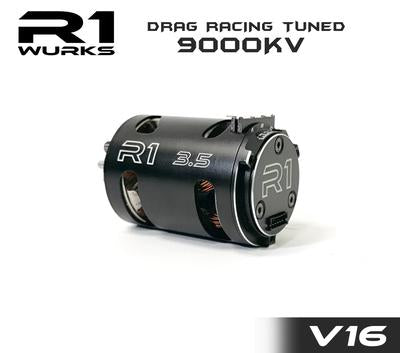 R1 3.5T V16 Drag Racing Tuned 9000kv Motor ALL OUT BUILD 020110 R1 Wurks