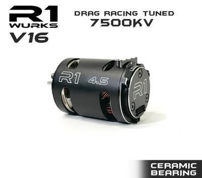 R1 4.5T V16 Drag Racing Tuned 7500kv Motor ALL OUT BUILD 020109-3 R1 Wurks