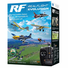 RealFlight Evolution RC Flight Simulator with InterLink DX Controller (RFL2000) Horizon Hobby