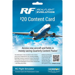 RealFlight Content Card $20 (RFL2002) Horizon Hobby
