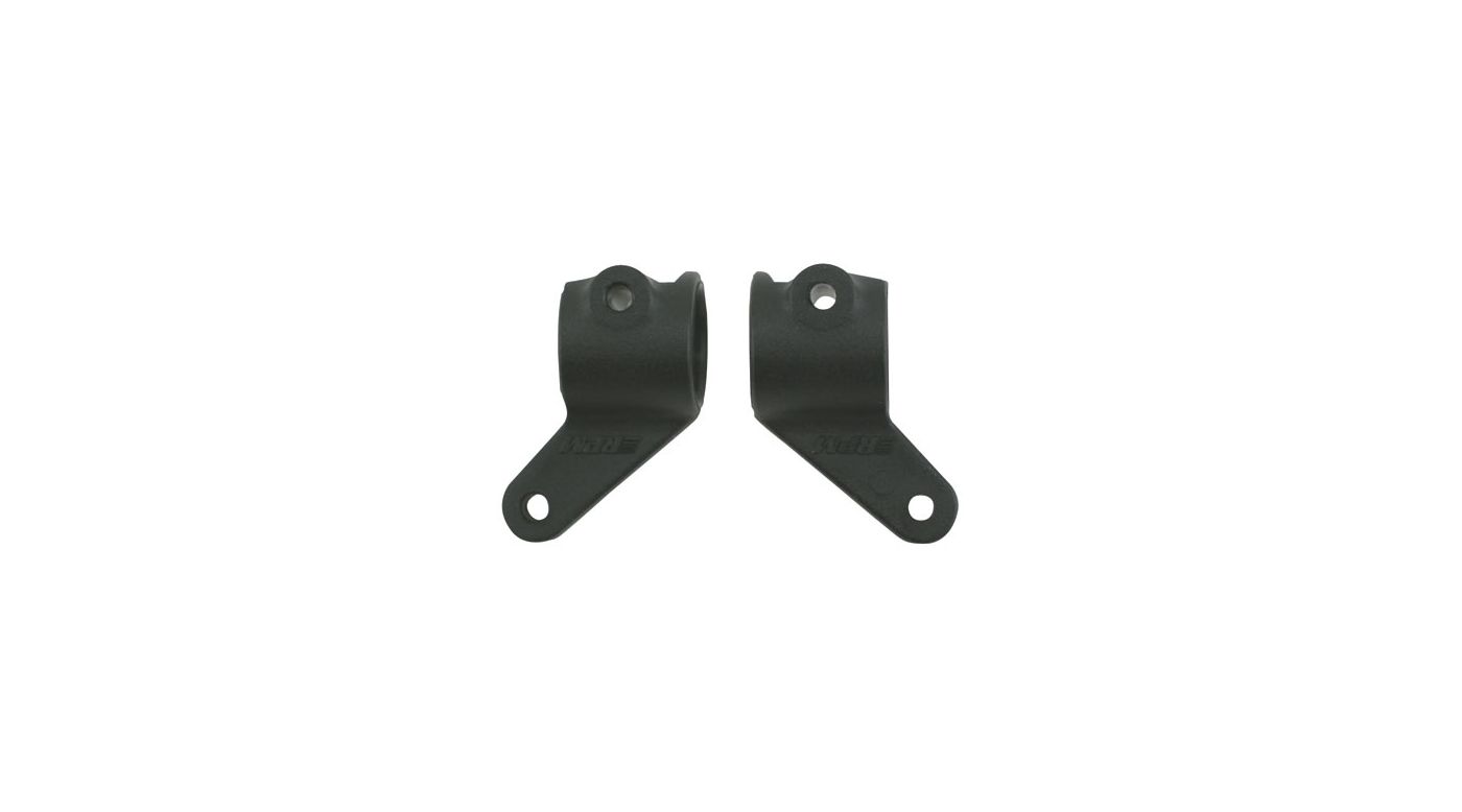 RPM Front Bearing Carriers, Traxxas Black: Rustler, Stampede, Bandit, Slash (RPM80372) Horizon Hobby
