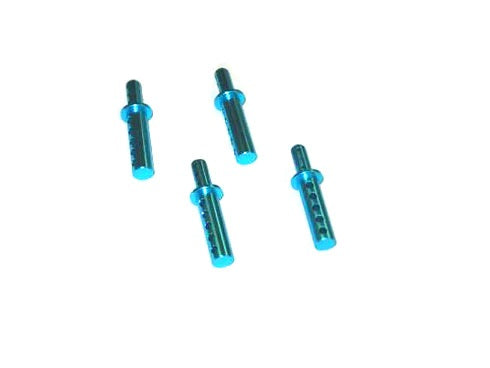 Redcat Aluminum Body Post (Blue) (4pcs) (08047B) Redcat