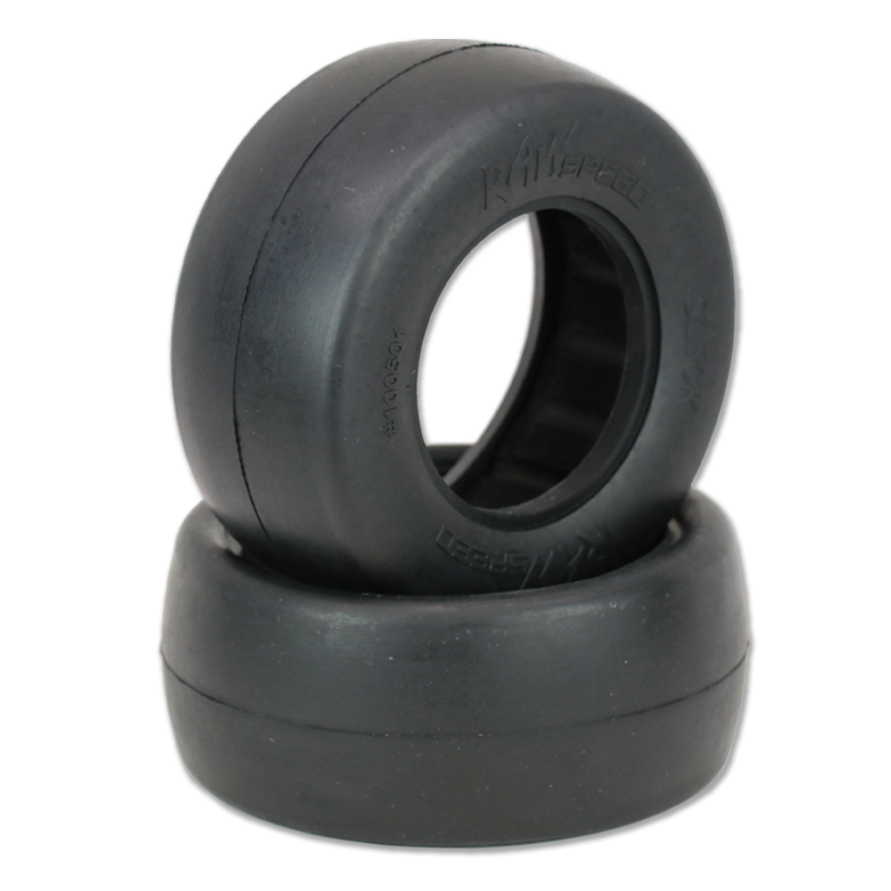 Raw Speed Slick - SCT / No-Prep Drag Tires w/Inserts 2.2x3" (1 pr) (White) 100501CB Raw Speed