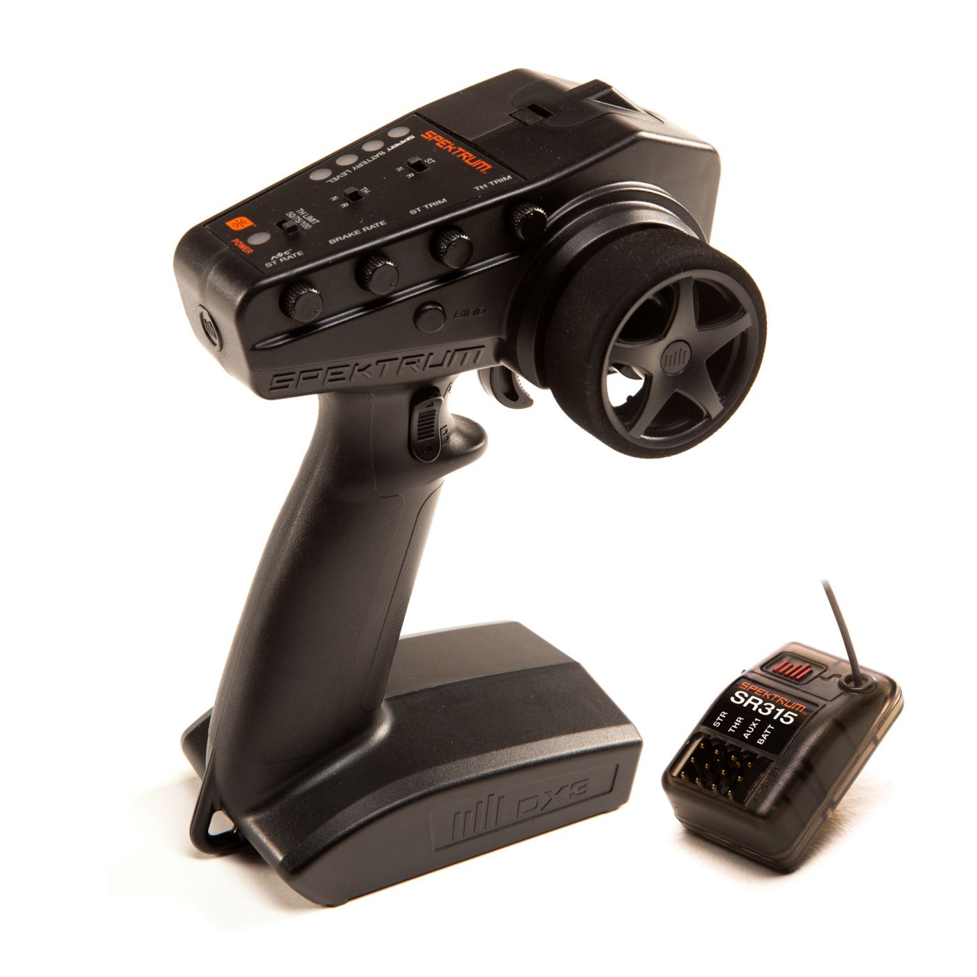 Spektrum DX3 Smart 3-Channel Transmitter with SR315 Receiver (SPM2340) Horizon Hobby