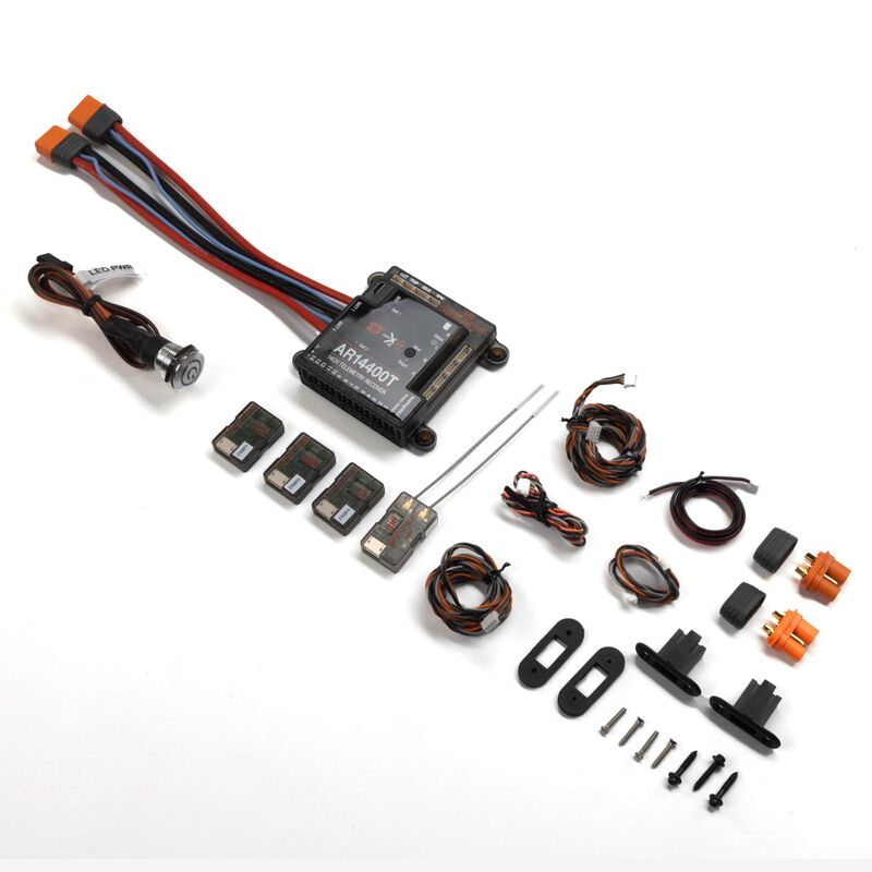 Spektrum AR14400T 14 Channel PowerSafe Telemetry Receiver (SPMAR14400T) Horizon Hobby