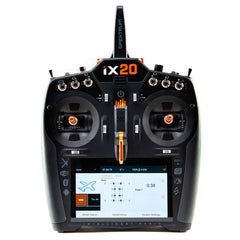 Spektrum iX20 20-Channel DSMX Transmitter Only, Black (SPMR20100) Horizon Hobby