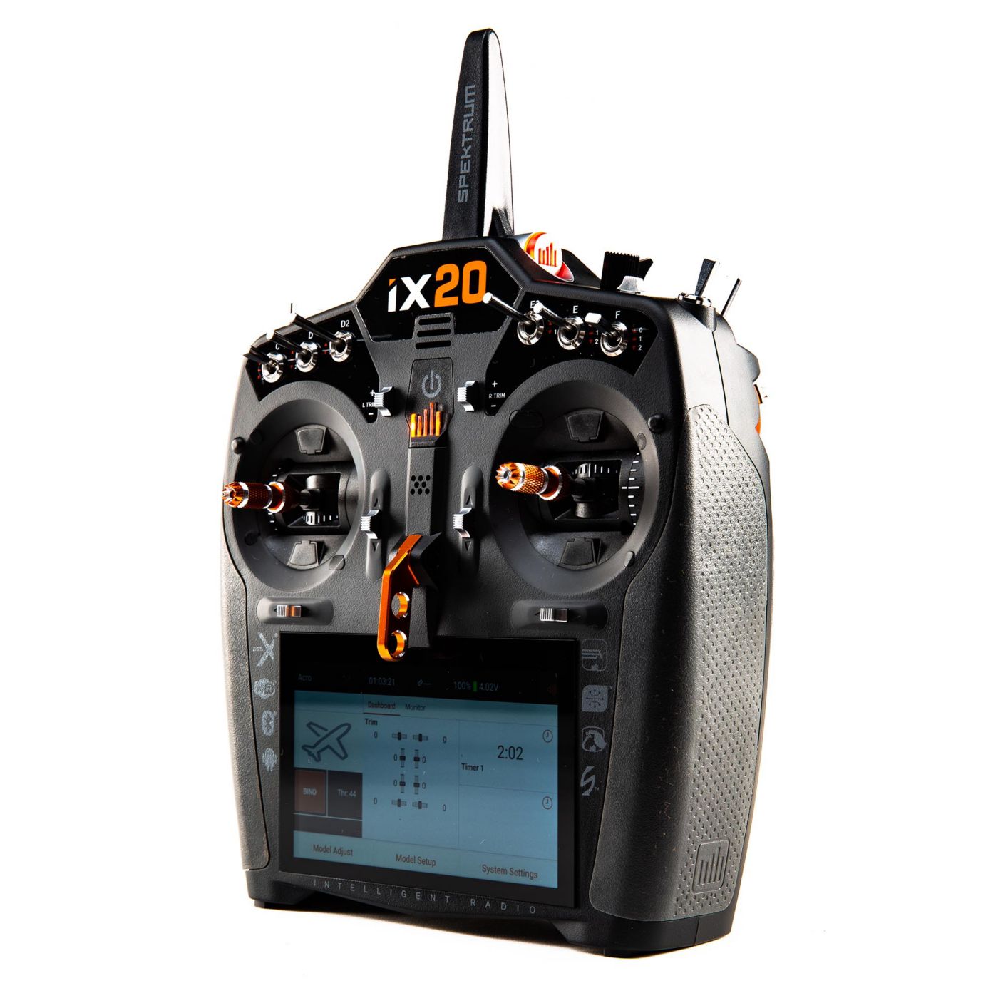 Spektrum iX20 20-Channel DSMX Transmitter Only, Black (SPMR20100) Horizon Hobby