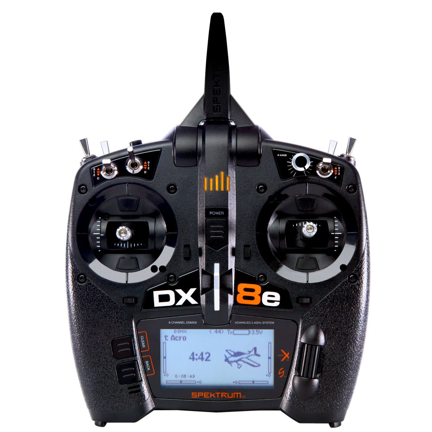 Spektrum DX8e 8 Channel Transmitter Only (SPMR8105) Horizon Hobby
