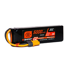 Spektrum LiPo Battery 3S 11.1V 5000mAh 30C Smart G2 IC5 (SPMX53S30) Horizon Hobby