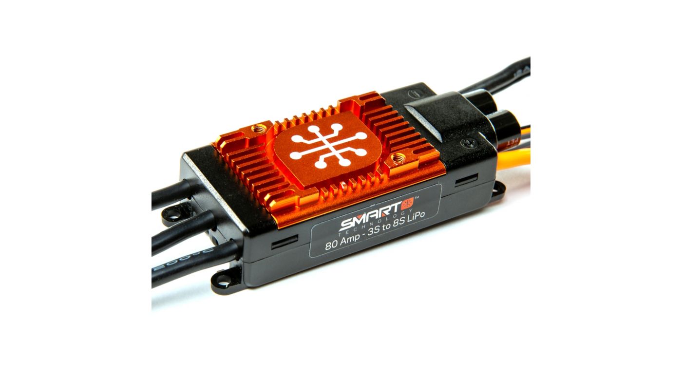 Spektrum Avian 80 Amp Brushless Smart ESC, 3S-8S (SPMXAE1080) Horizon Hobby