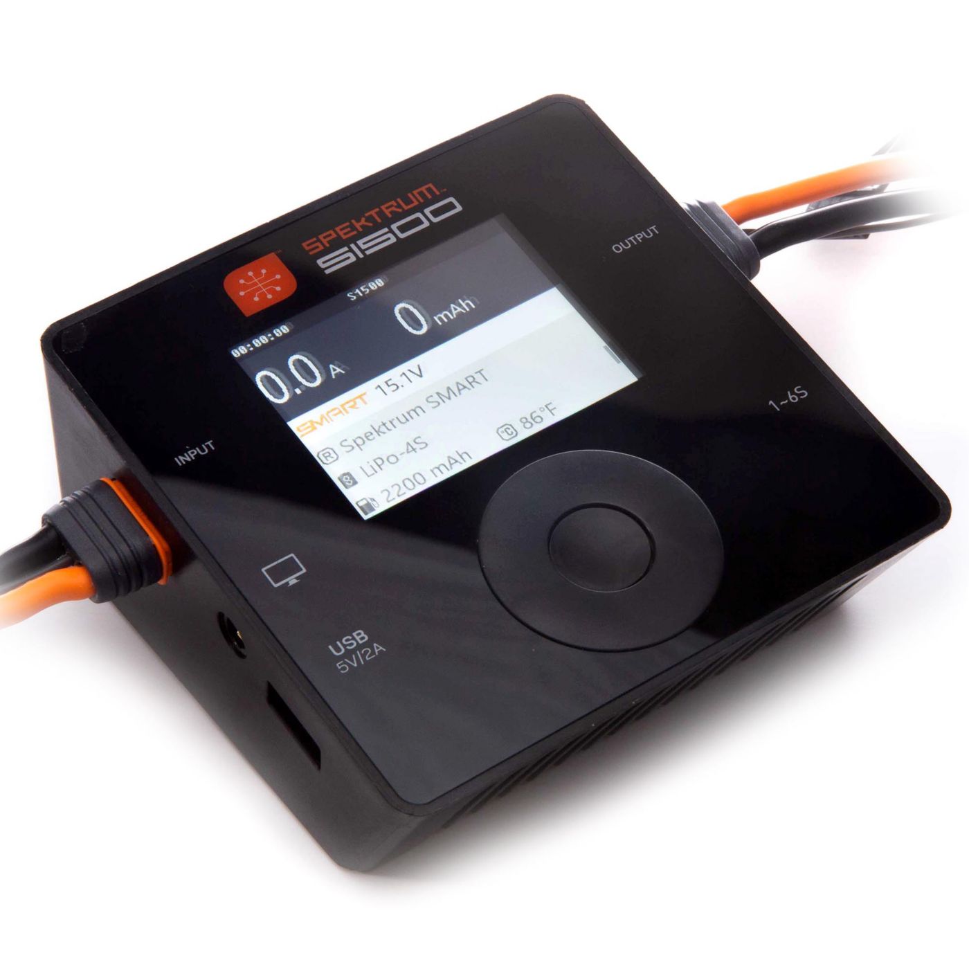 Spektrum Smart S1500 DC Charger, 1x500W (SPMXC1050) Horizon Hobby