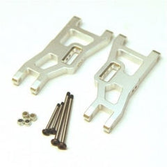 ST Racing Aluminum Front A-Arm Set For Traxxas Slash/Stampede/Rustler (1 PAIR) Silver (ST3631XS) STRC