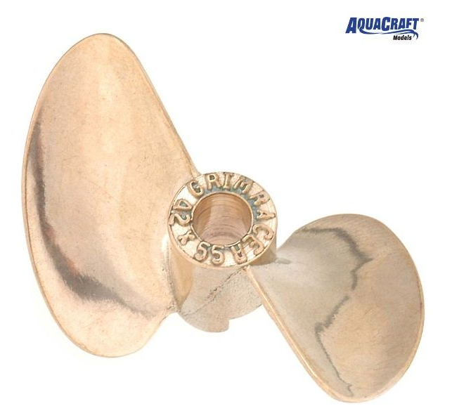 AquaCraft GrimRacer 42x55 Copper-Beryllium-Ti Propeller (AQUB9725) Friendly Hobbies