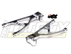 Integy Alloy Rear Lower Arms for Traxxas 1/16 E-Revo VXL & Summit VXL (T3425SILVER) Integy