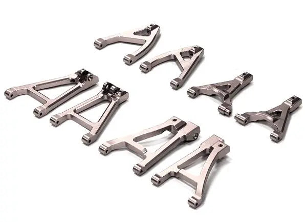 Integy Billet Machined Type III Suspension Conversion Kit for Traxxas 1/16 Slash (T3542SILVER) Integy