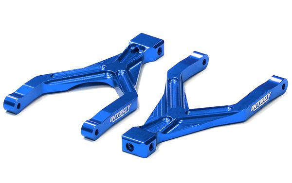Integy Billet Machined T2 Rear Upper Arm (2) for 1/16 Traxxas E-Revo VXL & Summit VXL (T3551BLUE) Integy