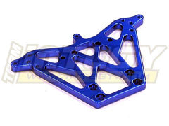 Integy Alloy Rear Shock Tower for Nitro Rustler (T6770BLUE) Integy