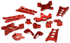 Integy Billet Machined T2 Conversion Kit for 1/10 Stampede 4X4 & Slash 4X4 (non-LCG) (RED) (T8595RED) Integy