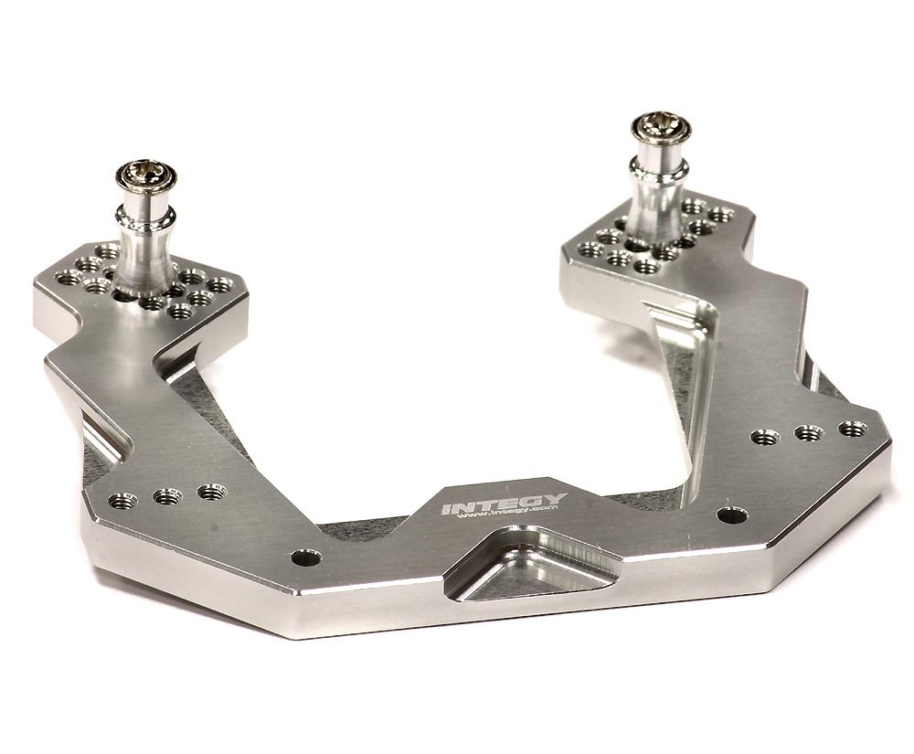 Integy Billet Machined Front Shock Tower for Traxxas 1/10 Slash 2WD (T8667SILVER) Integy