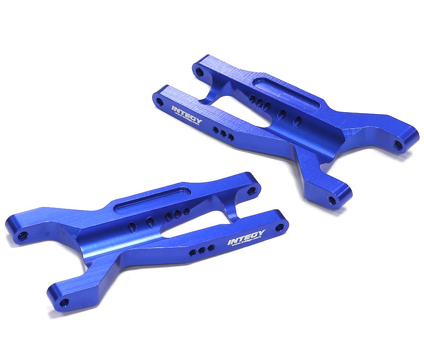Integy Billet Machined Rear Suspension Arms for 1/10 Traxxas Slash 2WD (T8669BLUE) Integy