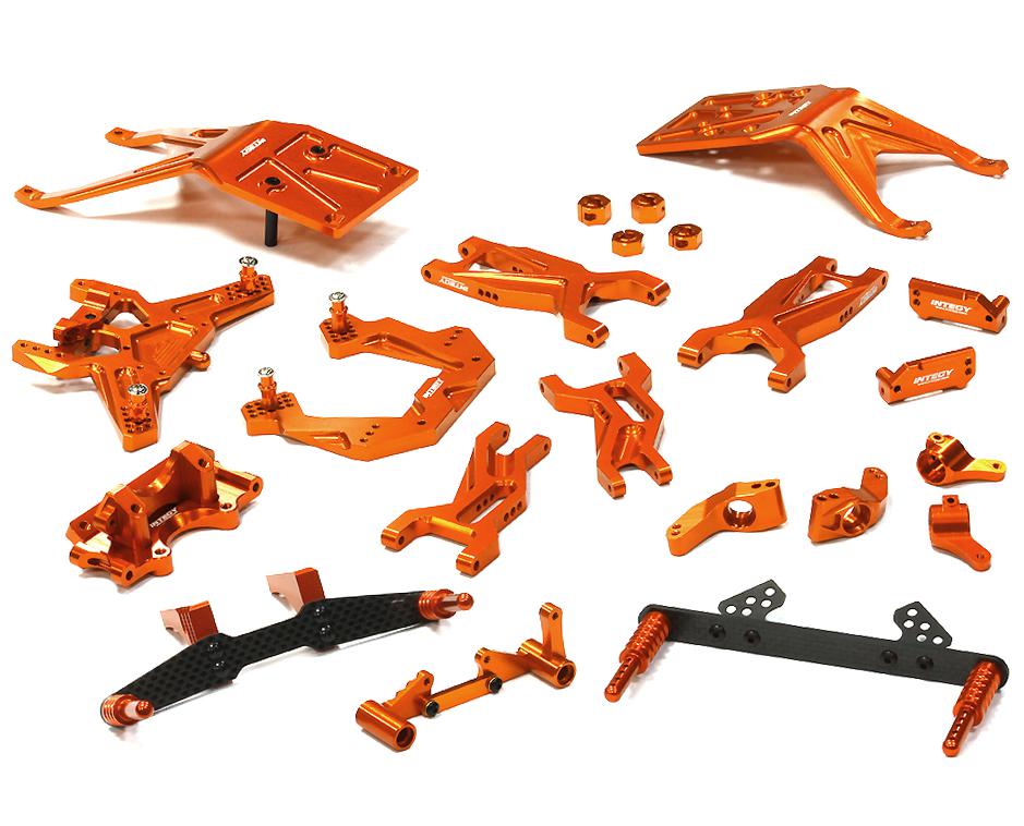 Integy Billet Machined Complete Suspension Kit for 1/10 Traxxas Slash 2WD (T8676ORANGE) Integy